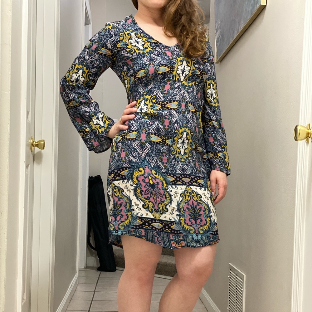Spring colorful INDISKA light dress 🌸